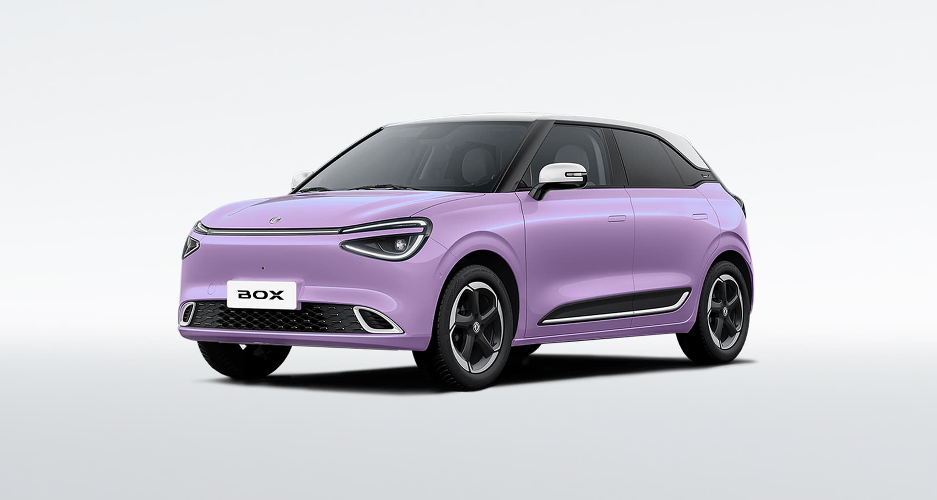 Dongfeng Box in Fantasy Purple & Stone White